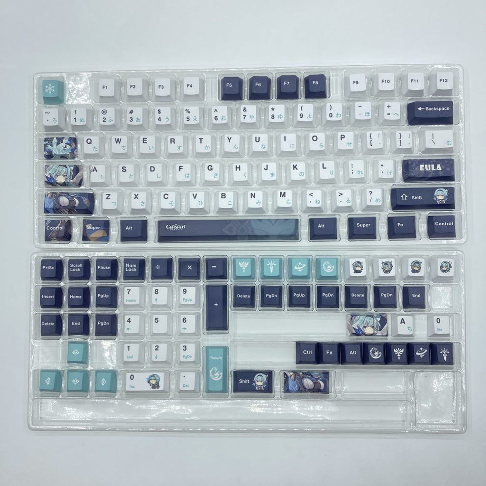 Genshin Impact Eula (White) Keycap Set