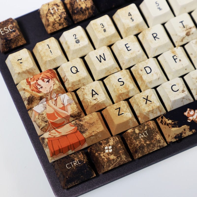 My Anime Keycaps Complete Set A Certain Magical Index: Kuroko Shirai Keycap Set
