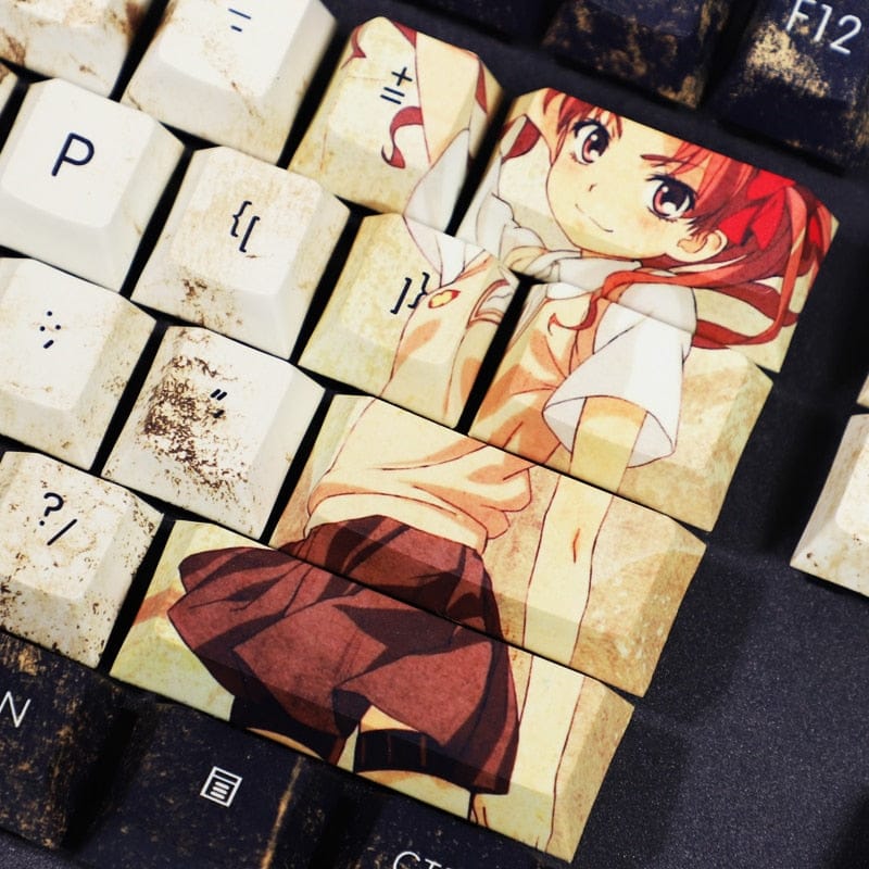 My Anime Keycaps Complete Set A Certain Magical Index: Kuroko Shirai Keycap Set