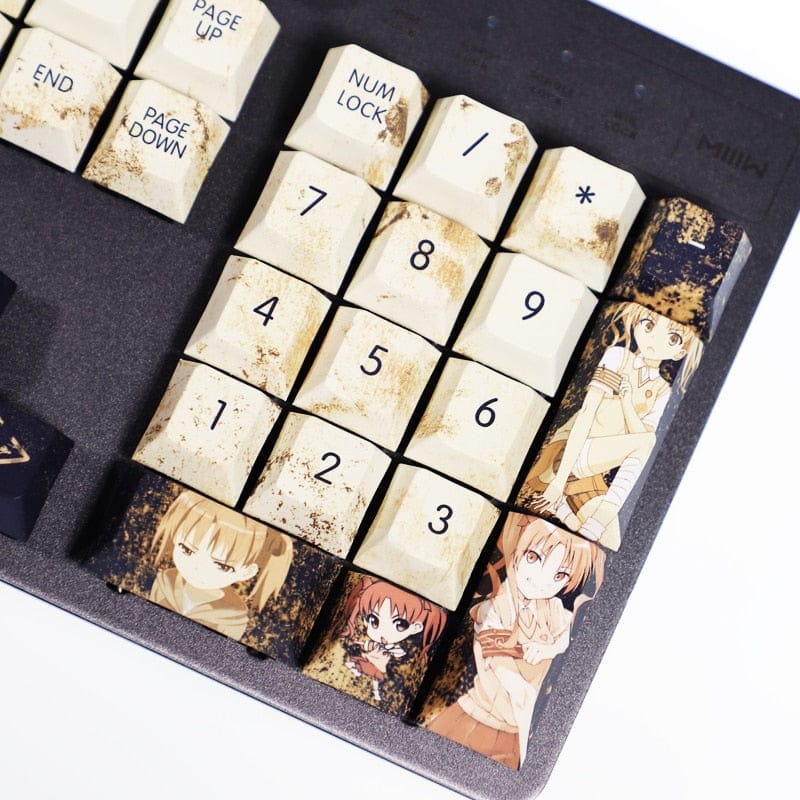My Anime Keycaps Complete Set A Certain Magical Index: Kuroko Shirai Keycap Set