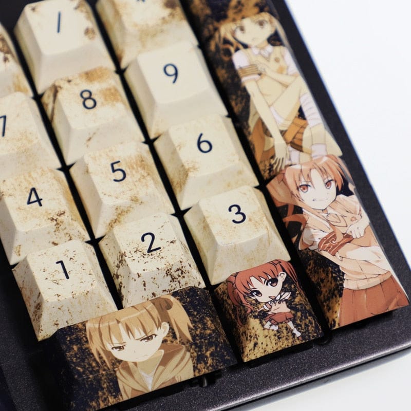 My Anime Keycaps Complete Set A Certain Magical Index: Kuroko Shirai Keycap Set