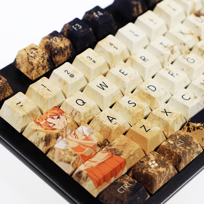My Anime Keycaps Complete Set A Certain Magical Index: Kuroko Shirai Keycap Set