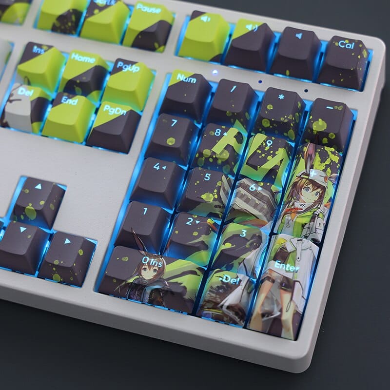 My Anime Keycaps Complete Set Arknights: Amiya Backlit Keycap Set