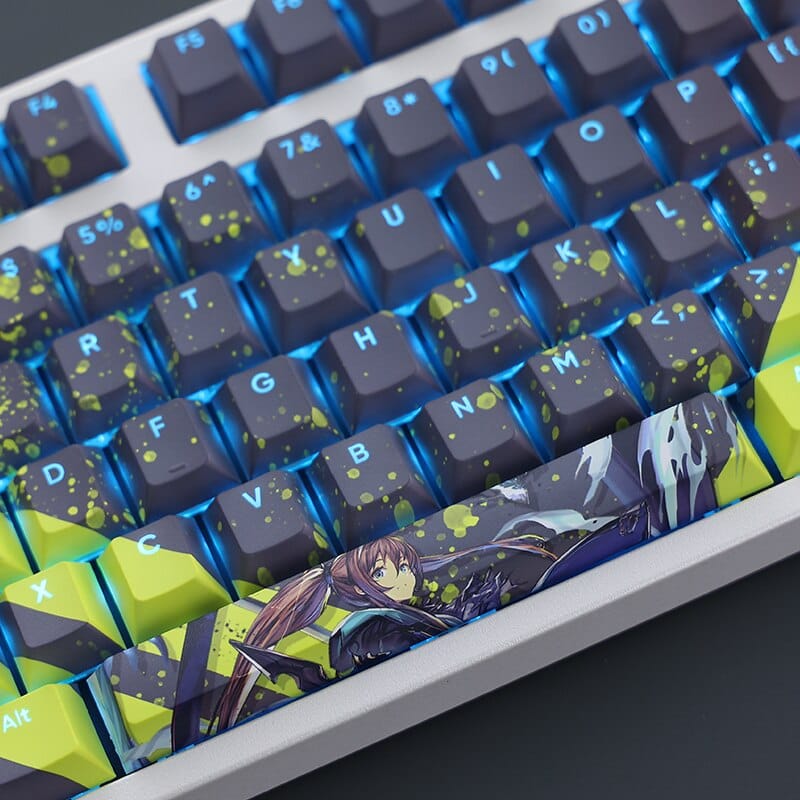 My Anime Keycaps Complete Set Arknights: Amiya Backlit Keycap Set