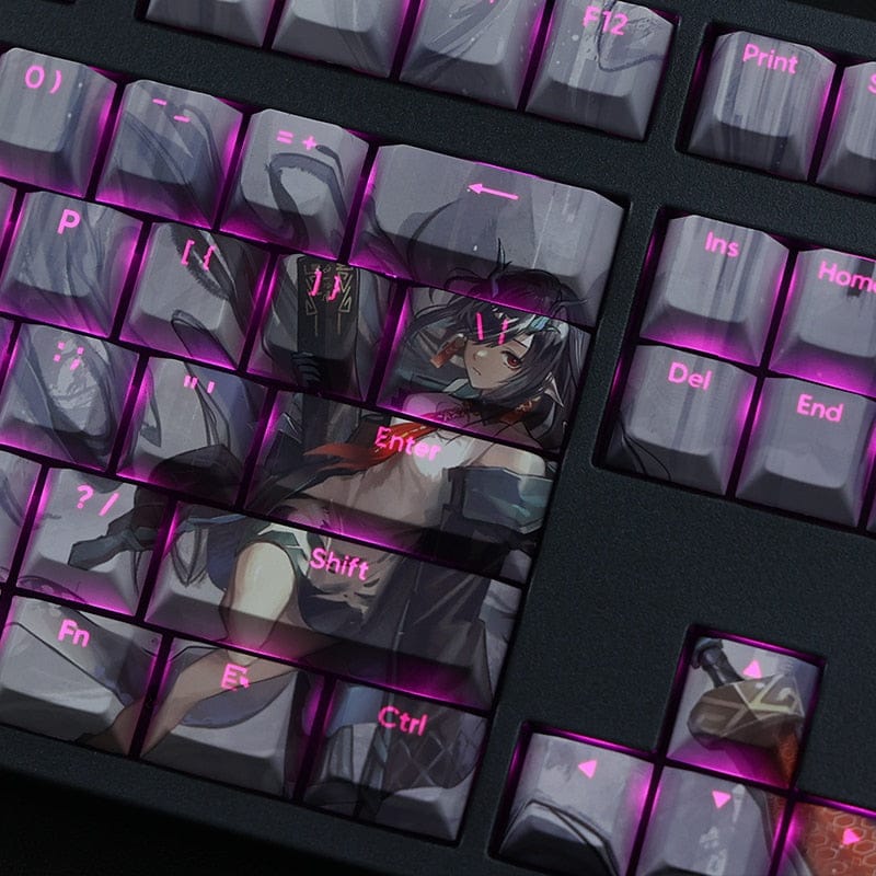 My Anime Keycaps Complete Set Arknights: Dusk Backlit Keycap Set
