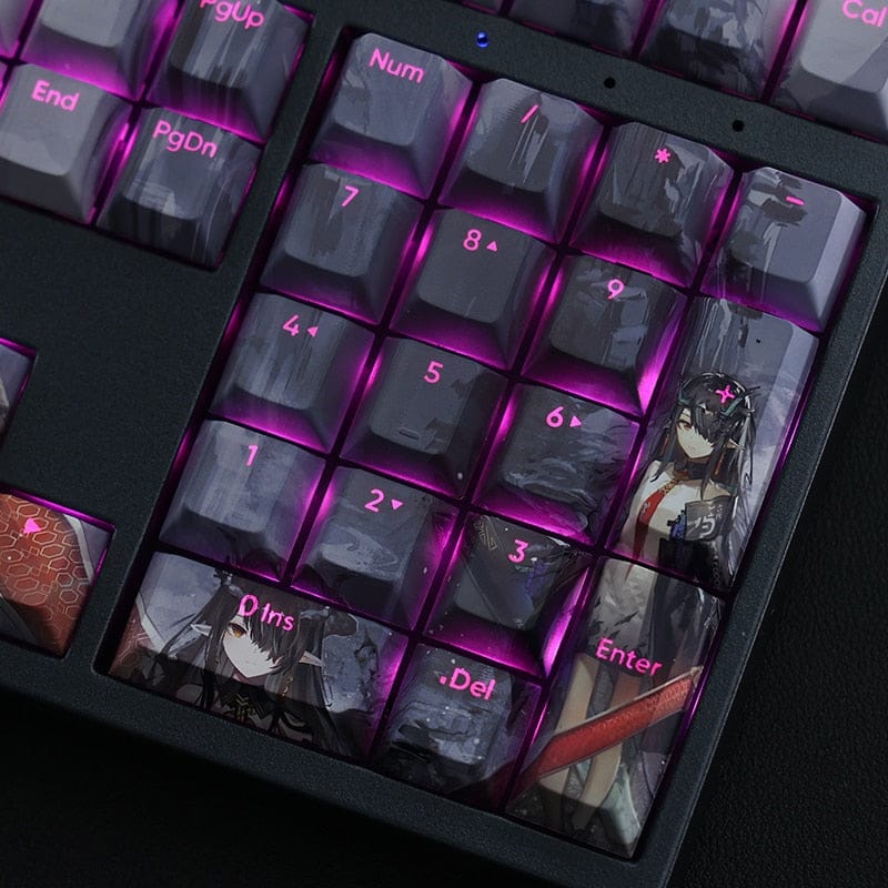 My Anime Keycaps Complete Set Arknights: Dusk Backlit Keycap Set