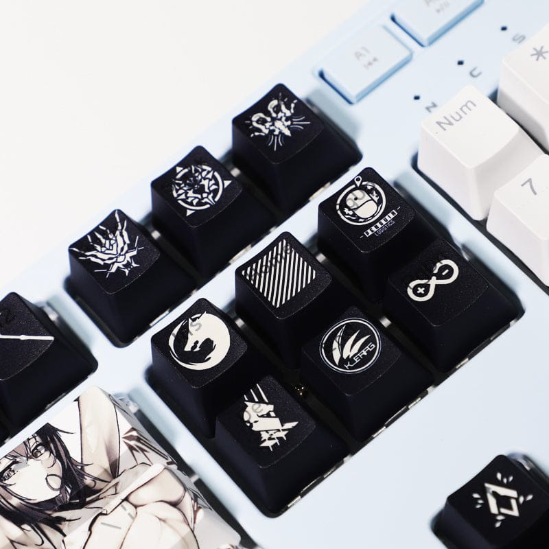 My Anime Keycaps Complete Set Arknights: Female Characters Backlit Keycap Set