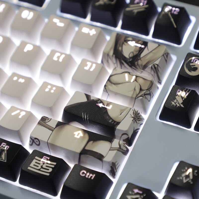 My Anime Keycaps Complete Set Arknights: Female Characters Backlit Keycap Set