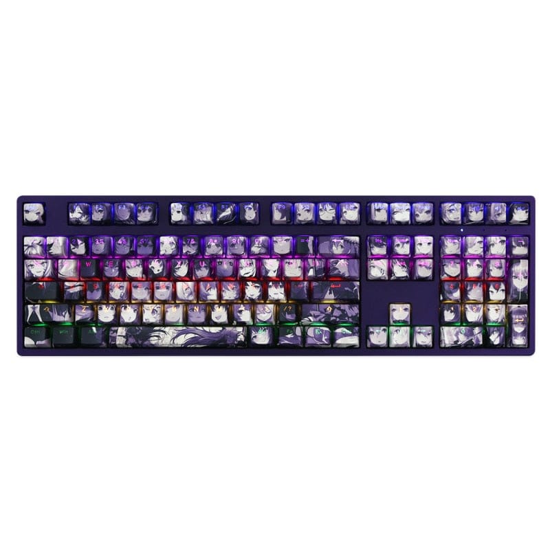 My Anime Keycaps Complete Set Arknights: Female Faces Backlit Keycap Set
