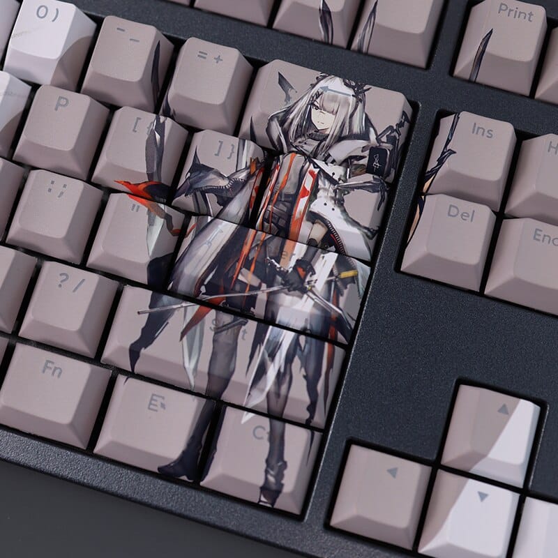 My Anime Keycaps Complete Set Arknights: FrostNova Backlit Keycap Set
