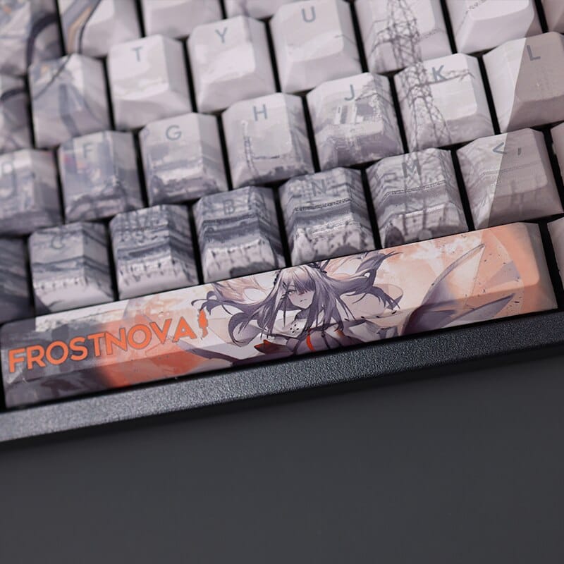 My Anime Keycaps Complete Set Arknights: FrostNova Backlit Keycap Set