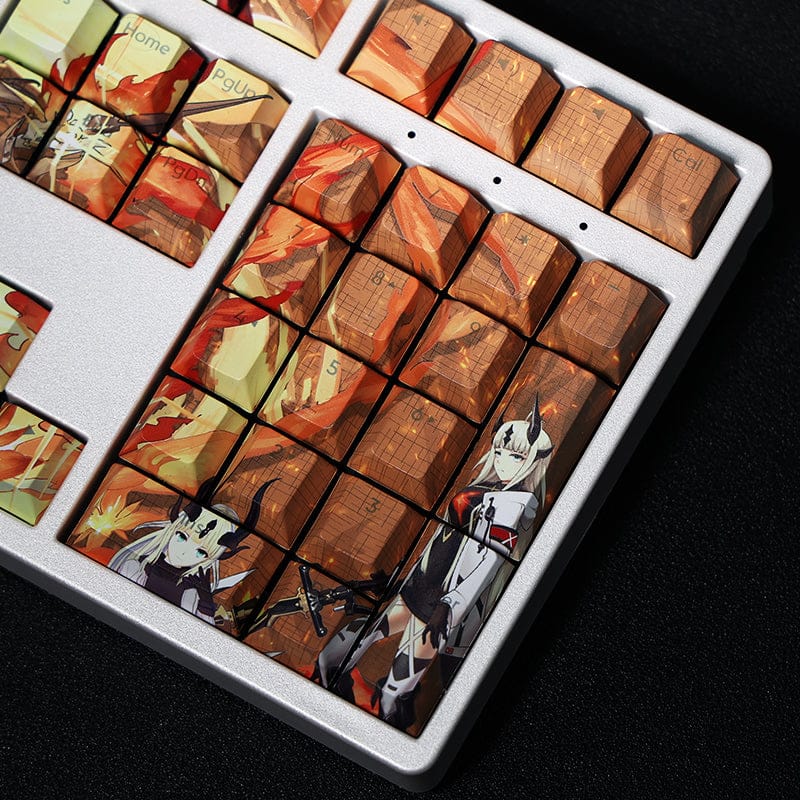 My Anime Keycaps Complete Set Arknights: Reed Keycap Set