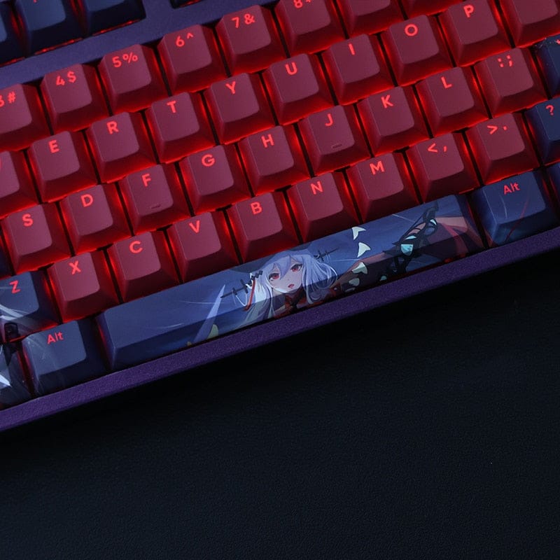 My Anime Keycaps Complete Set Arknights: Skadi Backlit Keycap Set
