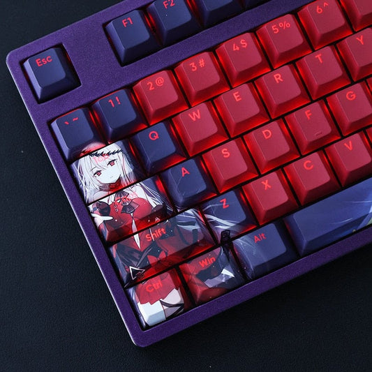 My Anime Keycaps Complete Set Arknights: Skadi Backlit Keycap Set