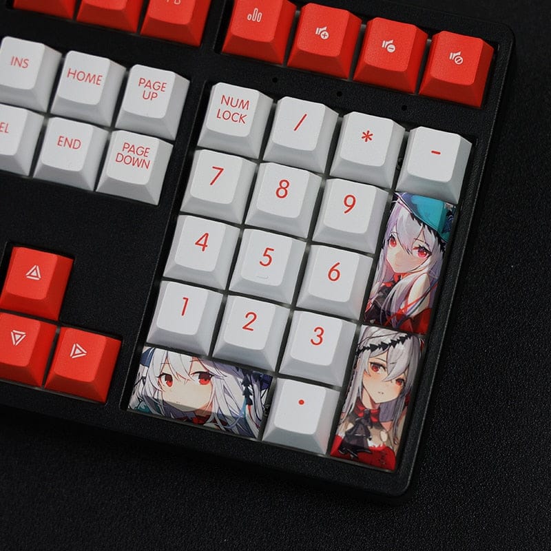 My Anime Keycaps Complete Set Arknights: Skadi Keycap Set