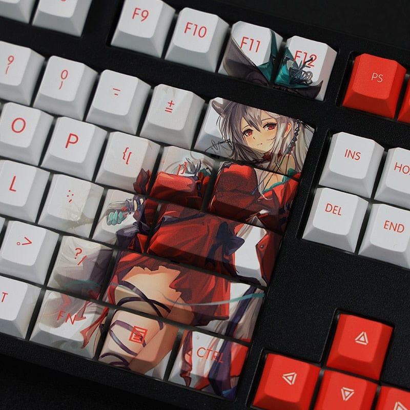 My Anime Keycaps Complete Set Arknights: Skadi Keycap Set