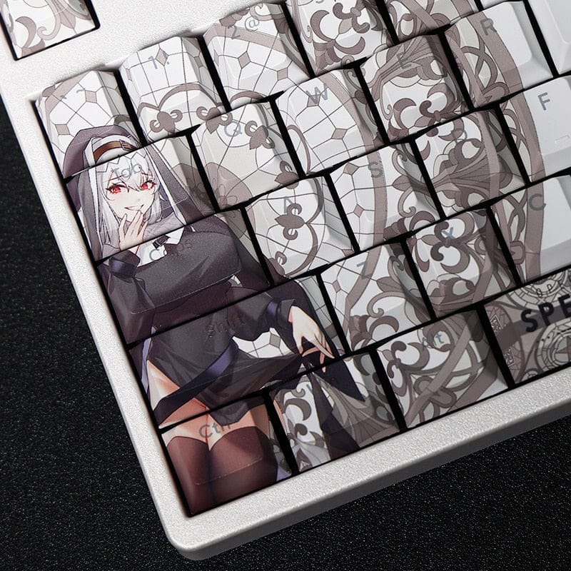 My Anime Keycaps Complete Set Arknights: Specter Backlit Keycap Set