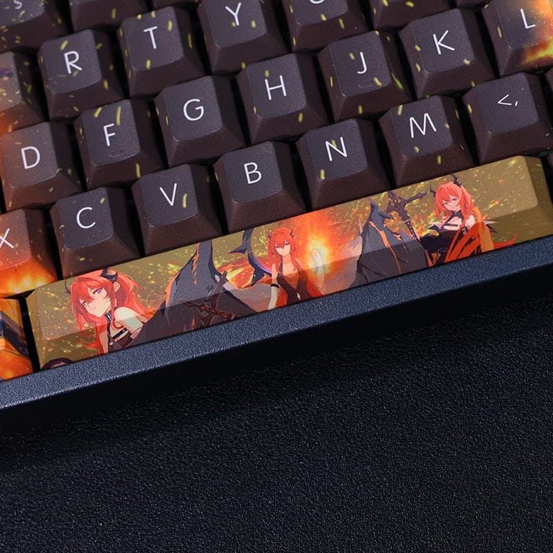 My Anime Keycaps Complete Set Arknights: Surtr Keycap Set