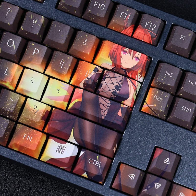 My Anime Keycaps Complete Set Arknights: Surtr Keycap Set