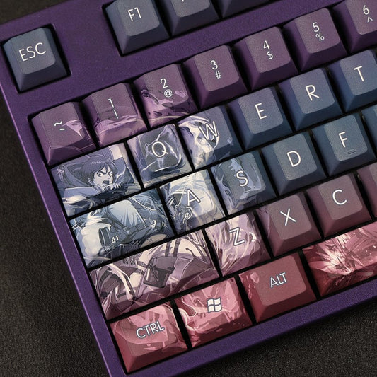 My Anime Keycaps Complete Set Attack on Titan: Keycap Set