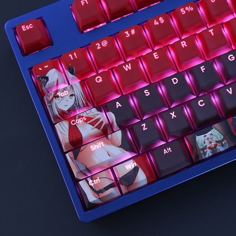My Anime Keycaps Complete Set Azur Lane: Ägir Backlit Keycap Set