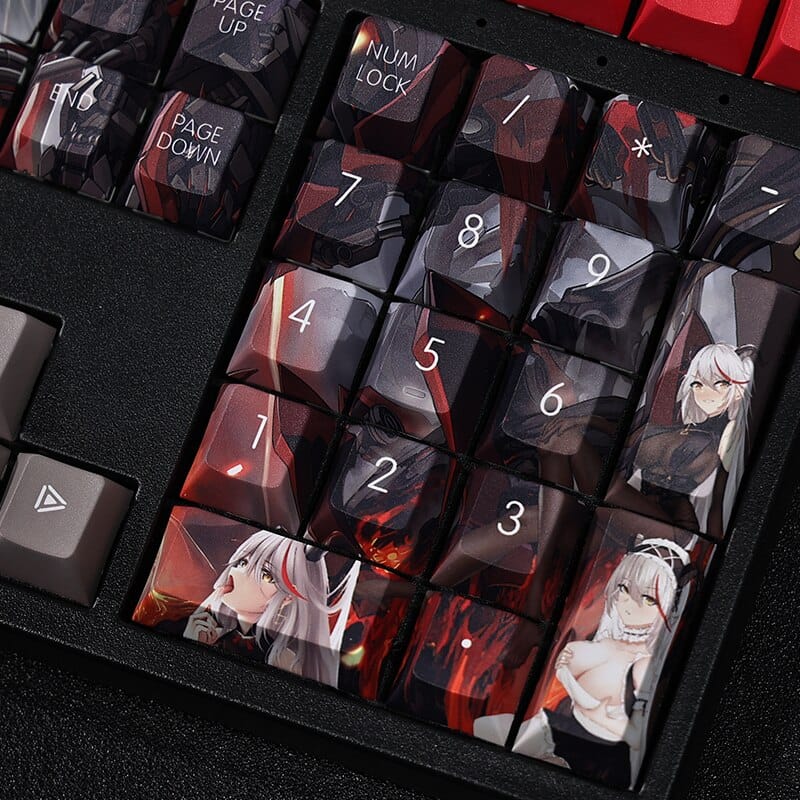 My Anime Keycaps Complete Set Azur Lane: Ägir Keycap Set
