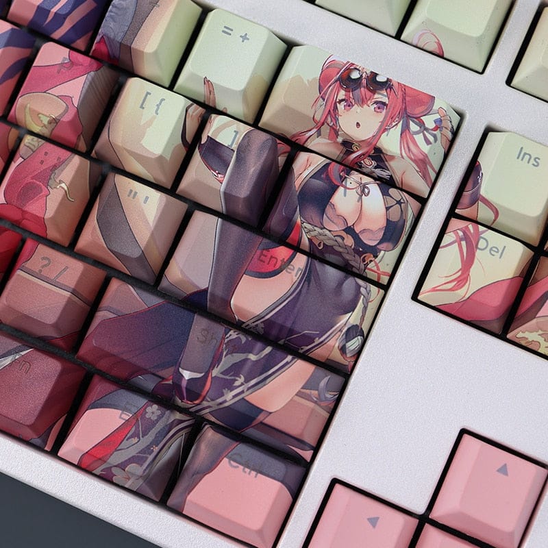 My Anime Keycaps Complete Set Azur Lane: Bremerton Backlit Keycap Set