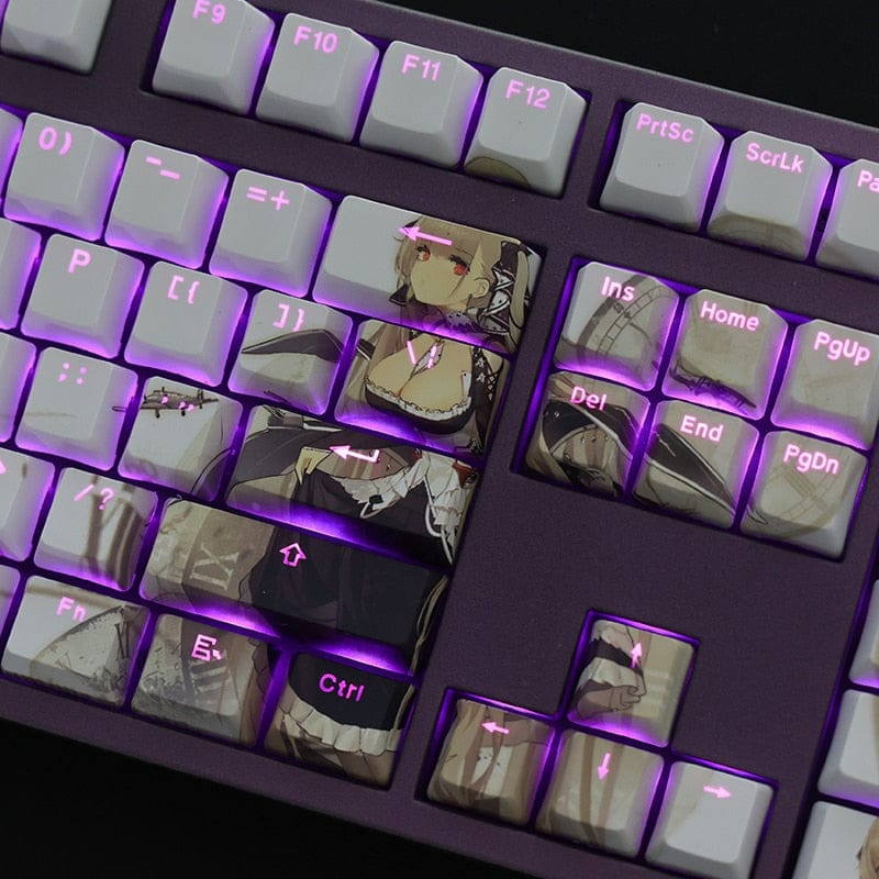 My Anime Keycaps Complete Set Azur Lane: Formidable Backlit Keycap Set