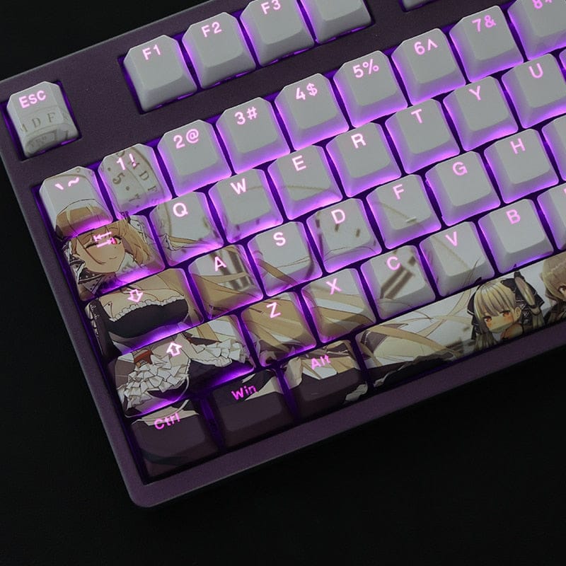 My Anime Keycaps Complete Set Azur Lane: Formidable Backlit Keycap Set