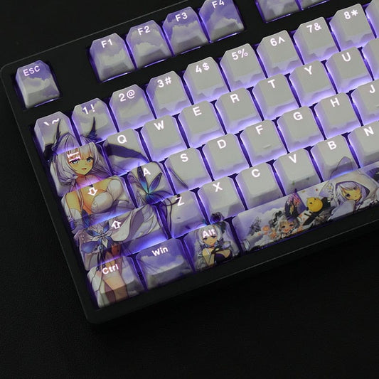 My Anime Keycaps Complete Set Azur Lane: Illustrious Backlit Keycap Set
