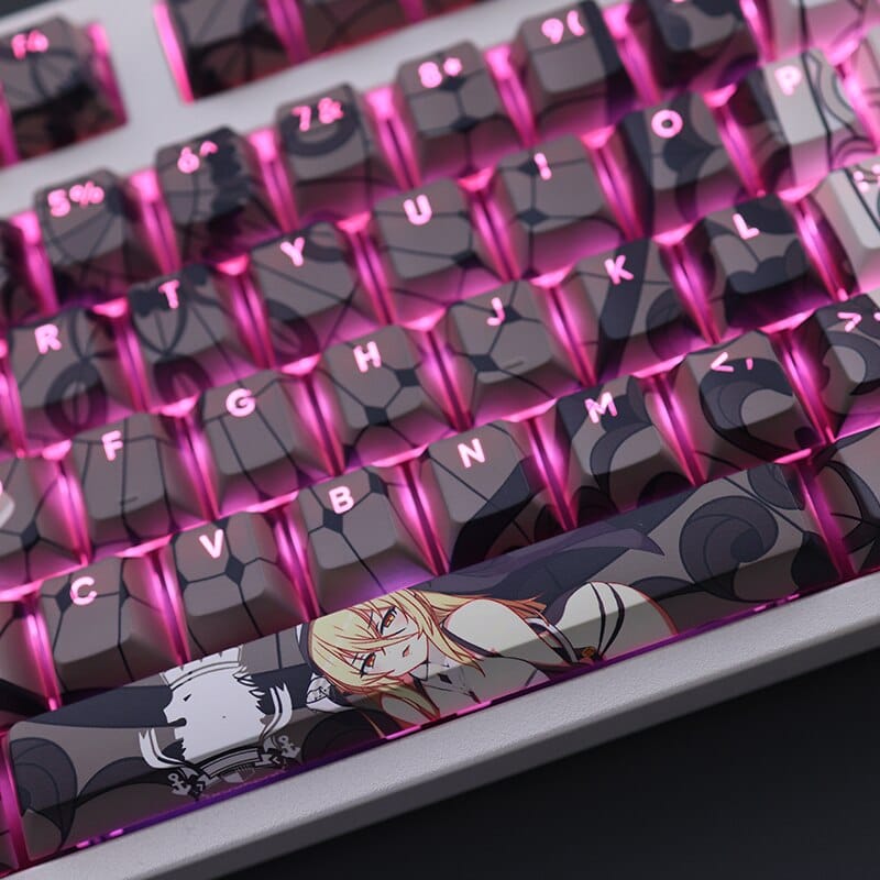 My Anime Keycaps Complete Set Azur Lane: Implacable Backlit Keycap Set