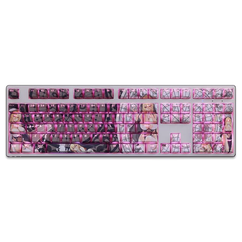 My Anime Keycaps Complete Set Azur Lane: Implacable Backlit Keycap Set