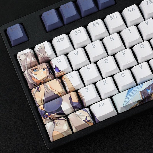 My Anime Keycaps Complete Set Azur Lane: Shinano Backlit Keycap Set