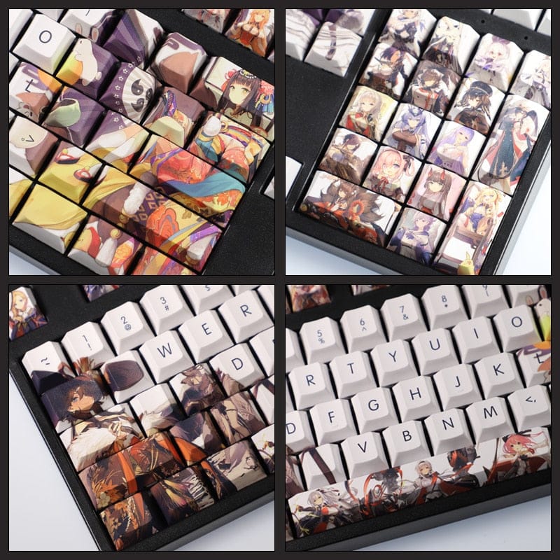 My Anime Keycaps Complete Set Azur Lane: White Keycap Set