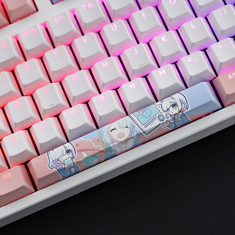 My Anime Keycaps Complete Set Blue Archive: Arona Backlit Keycap Set