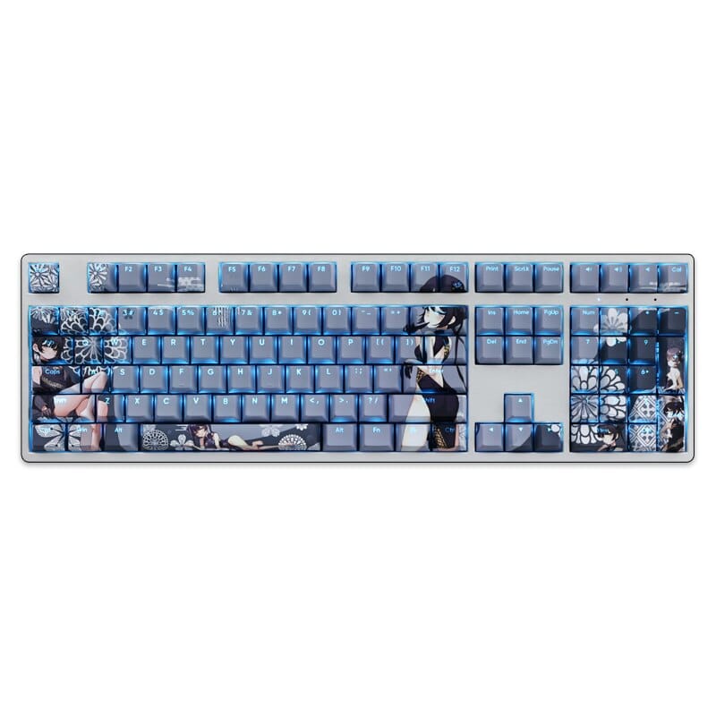 My Anime Keycaps Complete Set Blue Archive: Kisaki Backlit Keycap Set