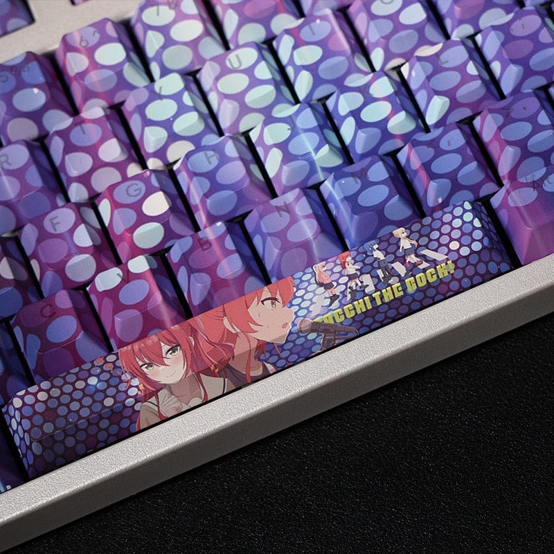 My Anime Keycaps Complete Set Bocchi The Rock!: Ikuyo Kita Backlit Keycap Set