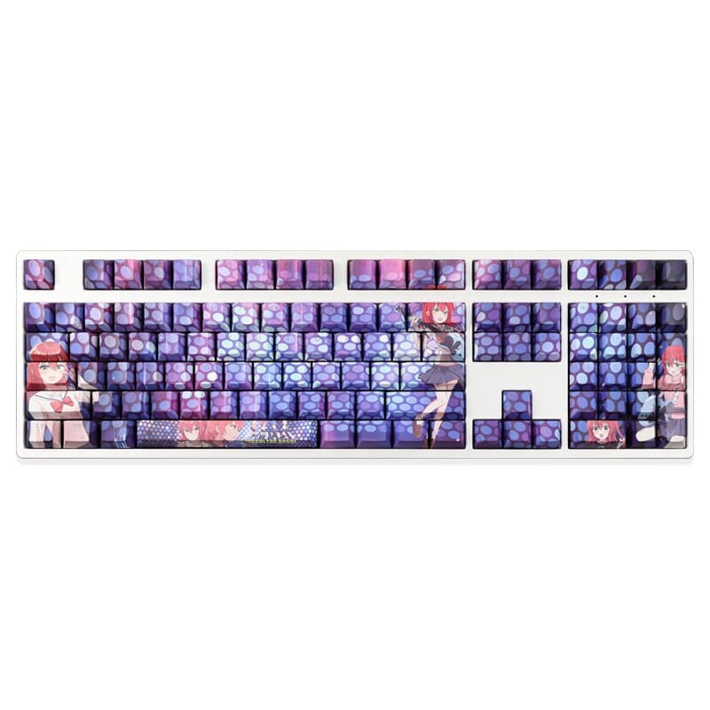 My Anime Keycaps Complete Set Bocchi The Rock!: Ikuyo Kita Backlit Keycap Set