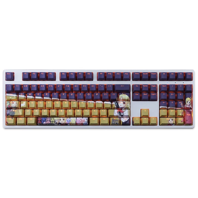 My Anime Keycaps Complete Set Bocchi The Rock!: Nijika Ijichi Backlit Keycap Set