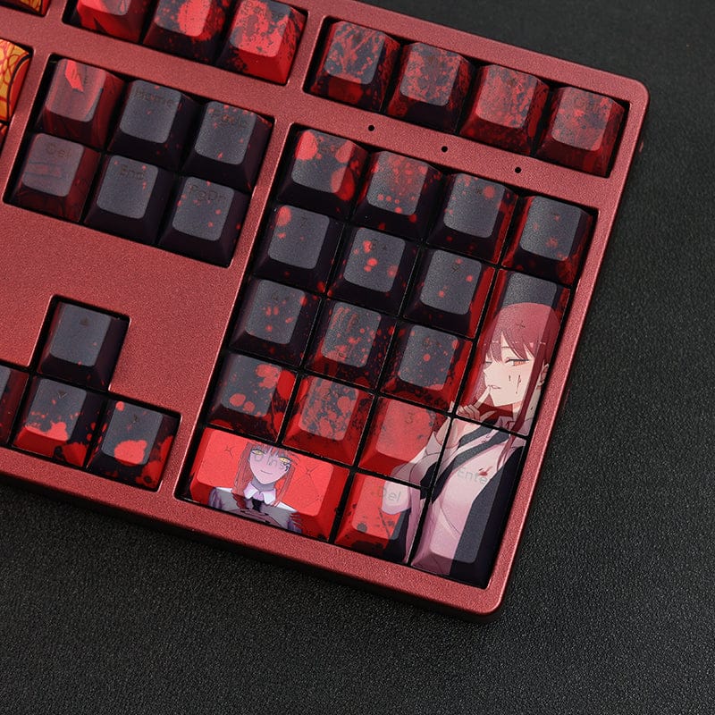 My Anime Keycaps Complete Set Chainsaw Man: Makima Backlit Keycap Set