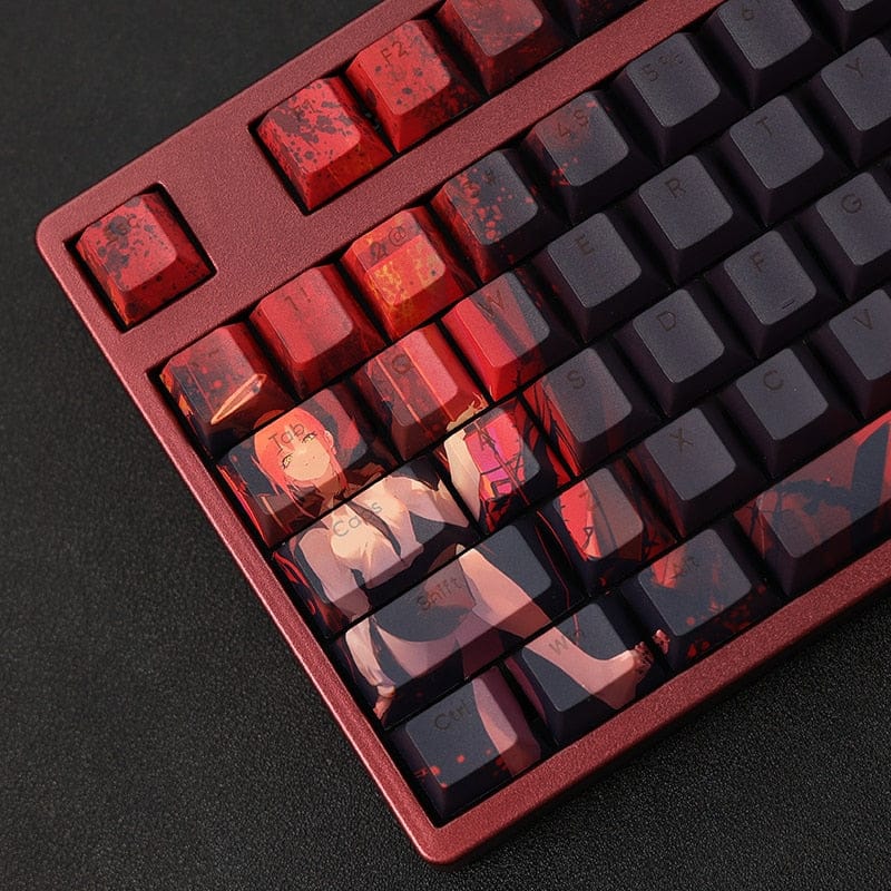 My Anime Keycaps Complete Set Chainsaw Man: Makima Backlit Keycap Set