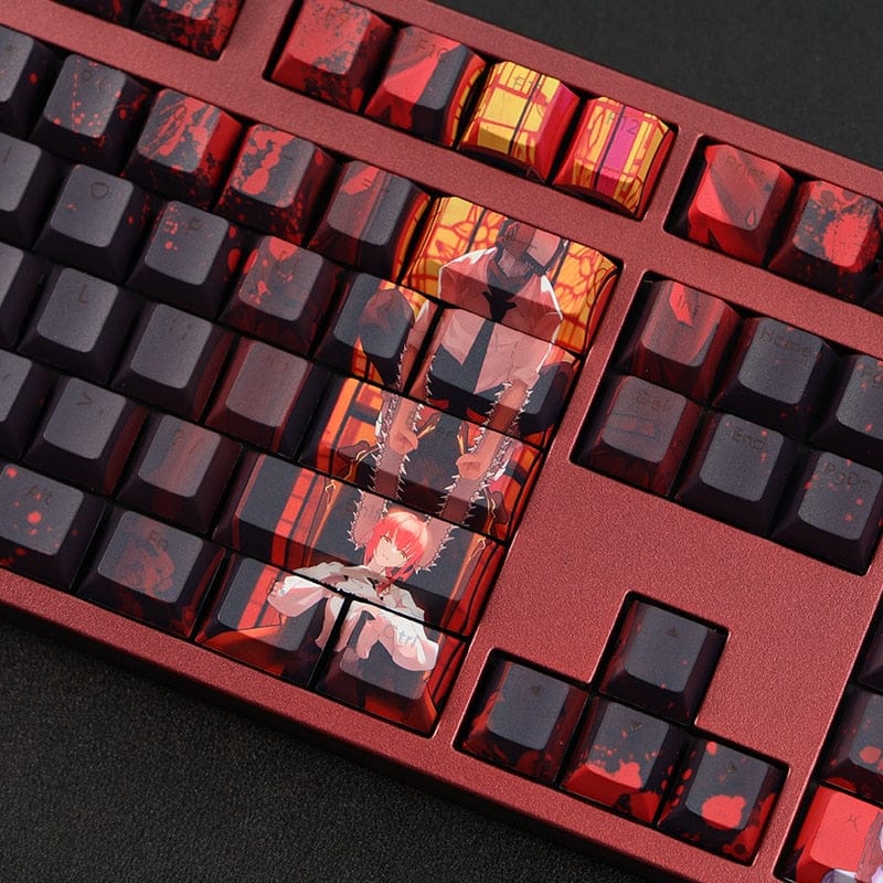 My Anime Keycaps Complete Set Chainsaw Man: Makima Backlit Keycap Set