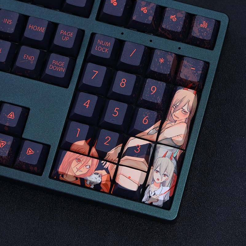 My Anime Keycaps Complete Set Chainsaw Man: Power Keycap Set