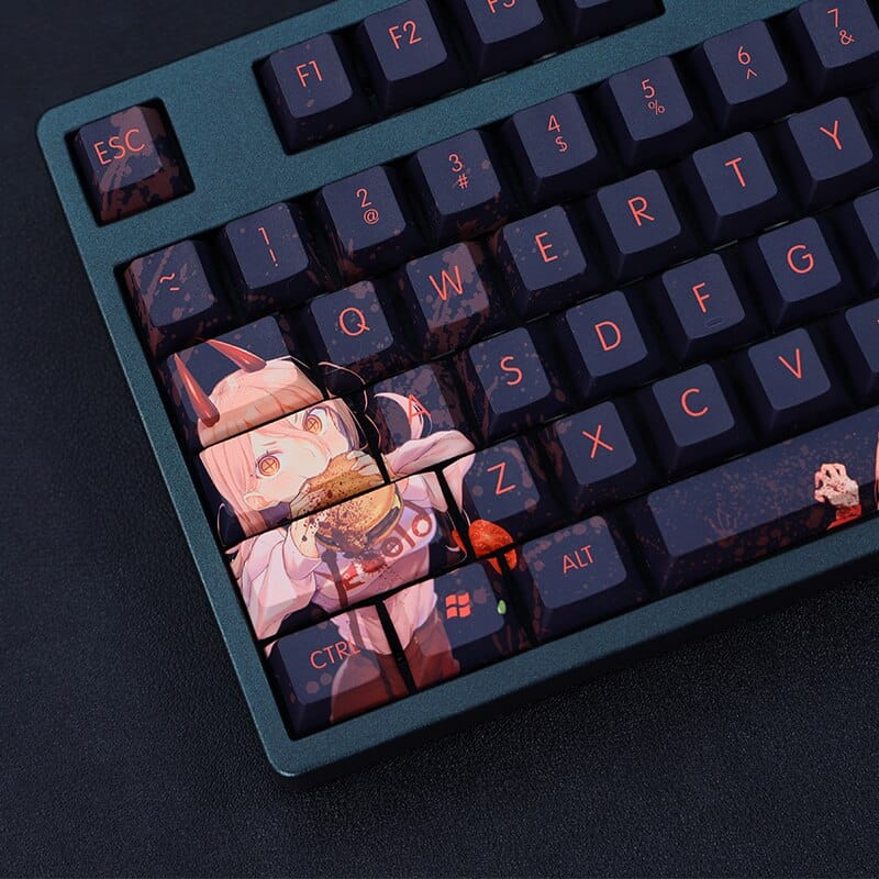 My Anime Keycaps Complete Set Chainsaw Man: Power Keycap Set