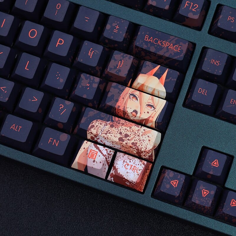 My Anime Keycaps Complete Set Chainsaw Man: Power Keycap Set