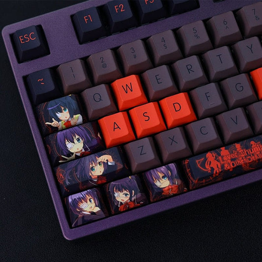 My Anime Keycaps Complete Set Chunibyo: Rikka Takanashi Keycap Set