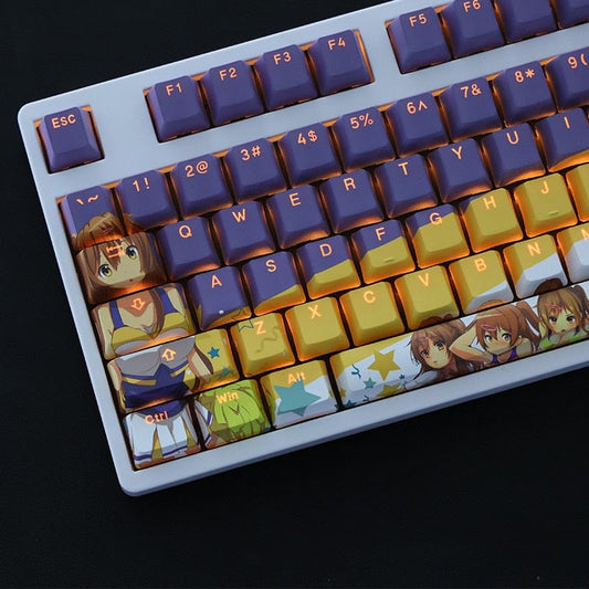 My Anime Keycaps Complete Set Chunibyo: Shinka Nibutani Backlit Keycap Set
