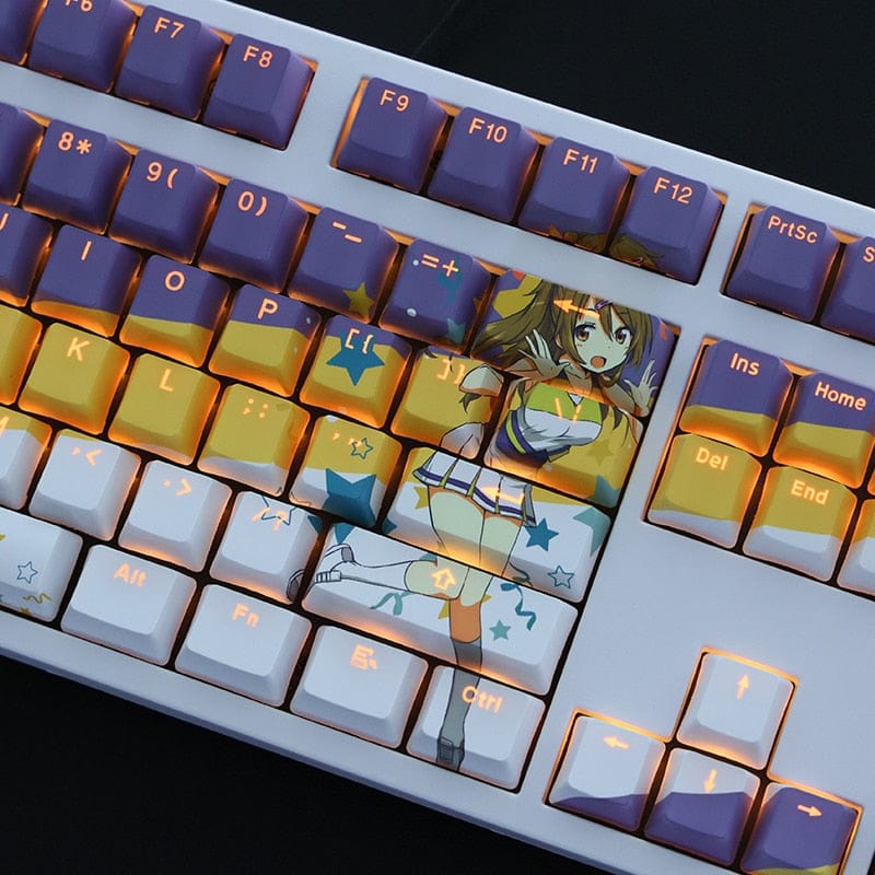 My Anime Keycaps Complete Set Chunibyo: Shinka Nibutani Backlit Keycap Set