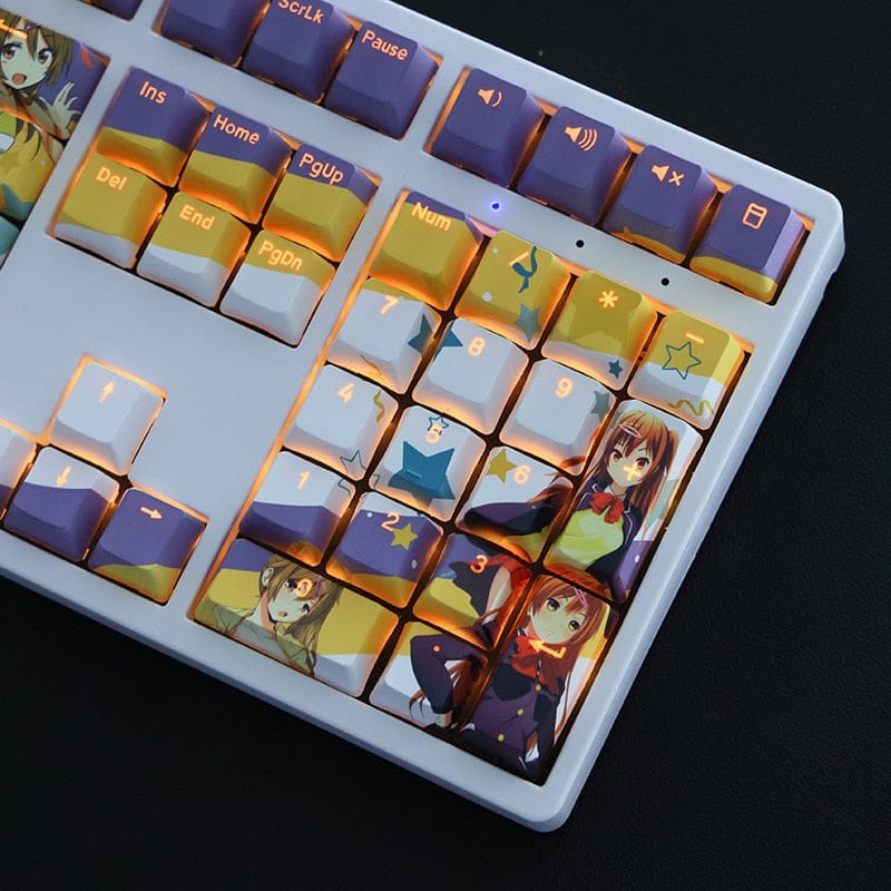 My Anime Keycaps Complete Set Chunibyo: Shinka Nibutani Backlit Keycap Set