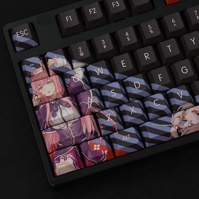 My Anime Keycaps Complete Set DARLING in the FRANXX: Zero Two Keycap Set